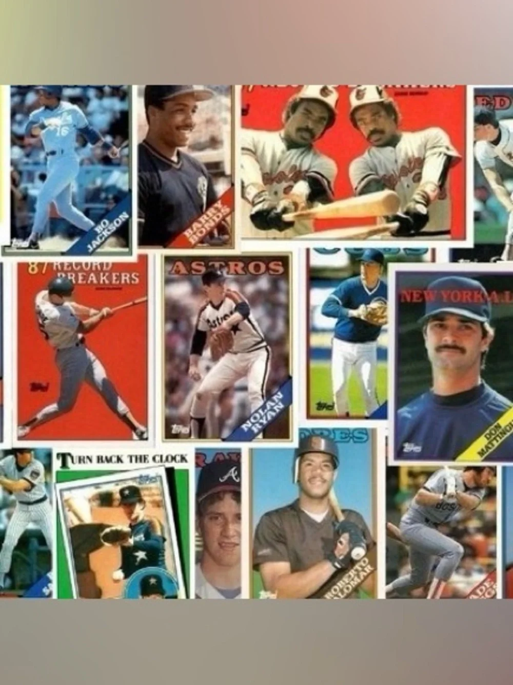 1988 Topps Baseball Complete Set Sealed Box 792 Cards - Caminiti Bo Jackson